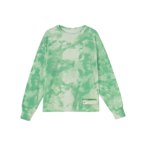 Джордан M J JB CREW Зеленый Мужская T-Рубашка