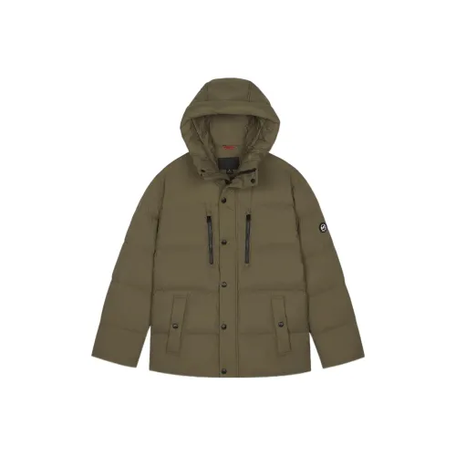 MICHAEL KORS Light Brown Men's Down Jackets MICHAEL KORS Светло-коричневый Мужские Пуховики