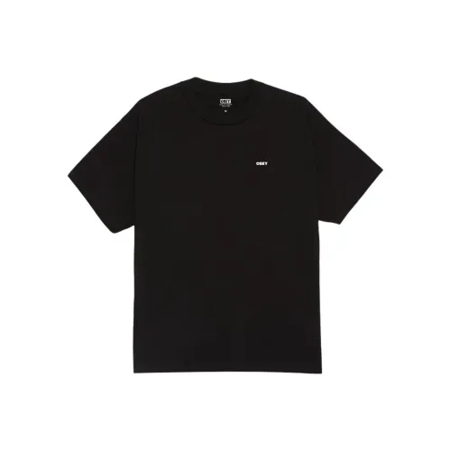 OBEY Черные Мужские T-рубашки