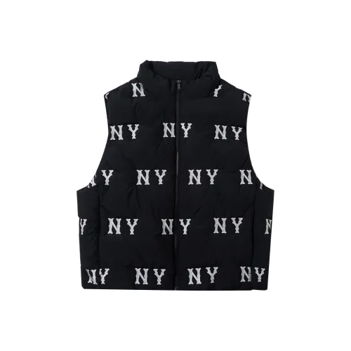 Mlb Base Logo Черный Унисекс Пуховый жилет