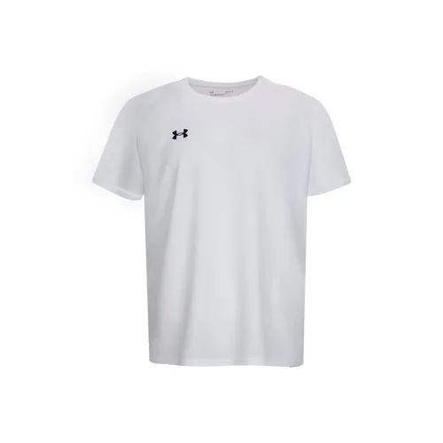 Under Armour Короткий рукав T-рубашки унисекс белый