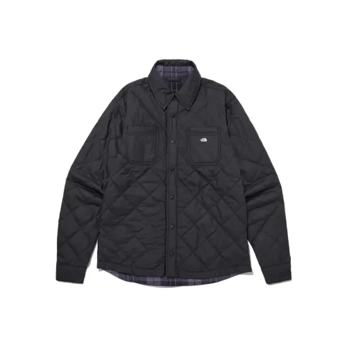 The North Face Insulated Фланелевый Пуховик Унисекс Черный