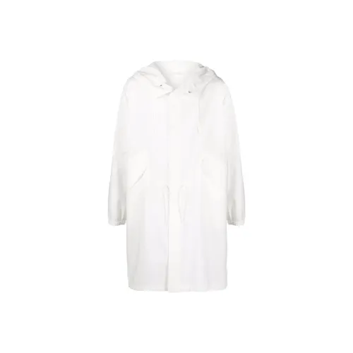 JIL SANDER Белое Мужское Пальто