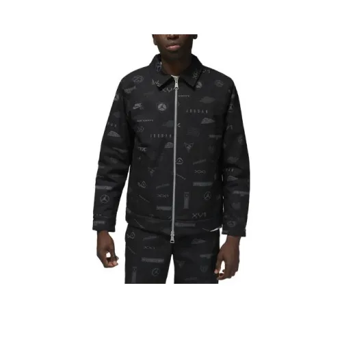 Jordan Flight Heritage Черные Мужские Куртки