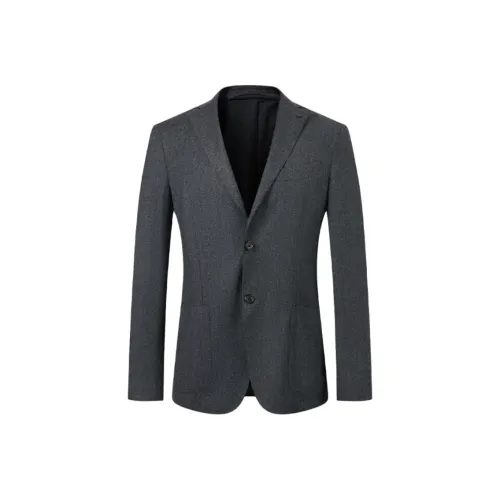 CORNELIANI Бизнес-костюм Пальто Мужской Темно-серый