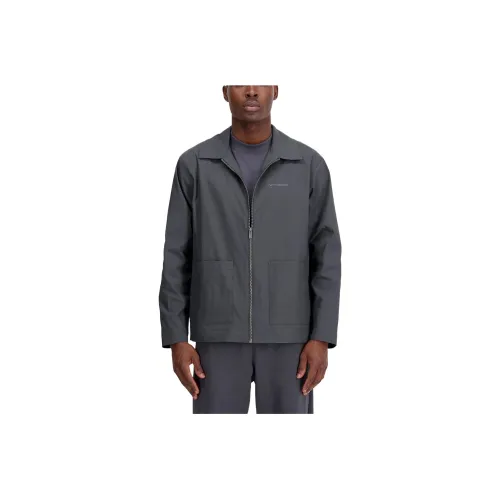 New Balance NB ATHLETIC Linear Куртки и Пальто Мужской Серый