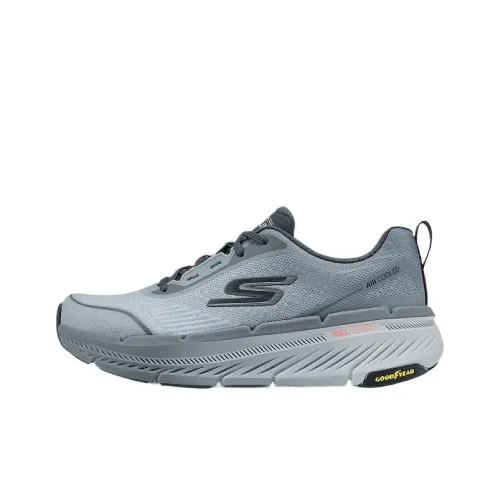 Skechers Max Cushioning Premier 2,0 Амортизация и Дышащий Низкий Топ Беговые кроссовки Мужские Серые
