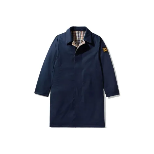 NOAH совместное брендирование Темно-синий Мужской Пальто