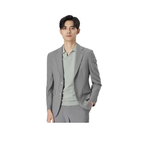 ZIOZIA Бизнес-костюм мужской серый