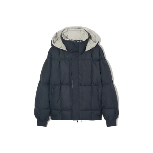 COS Light Gray Men's Down Jackets COS Светло-серый Мужские Пуховики