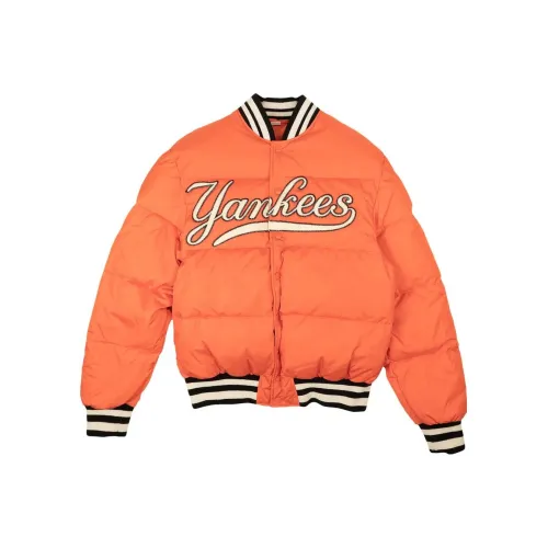 GUCCI Оранжевый Красный Мужской Пуховик