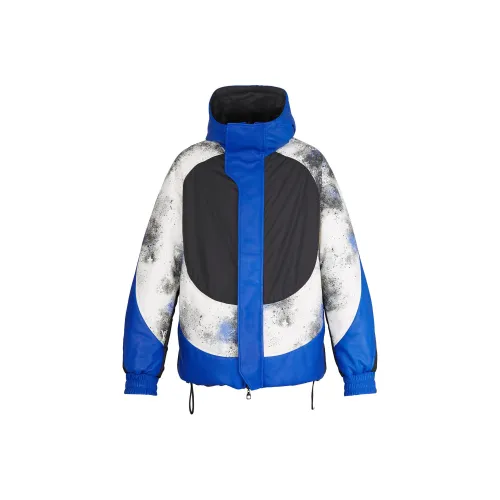 LOUIS VUITTON Хлопковый пуховик Мужской Синий