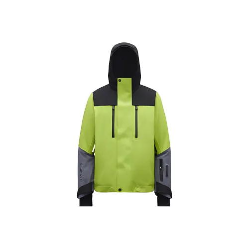 Moncler Grenoble Зеленый Мужской Пуховик