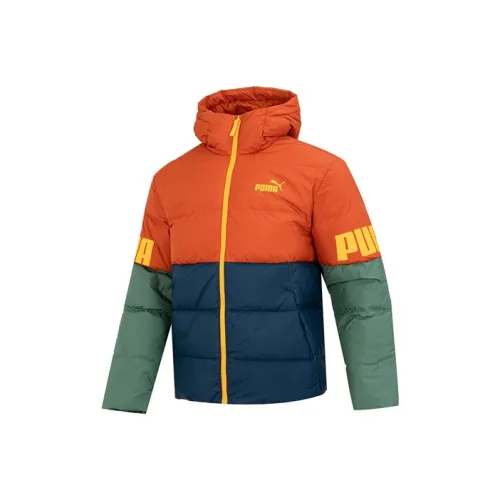 PUMA Orange Мужские Пуховики