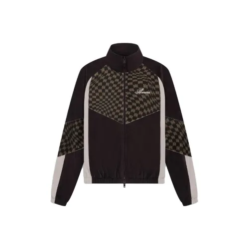 AMIRI Мужские куртки темно-коричневого цвета