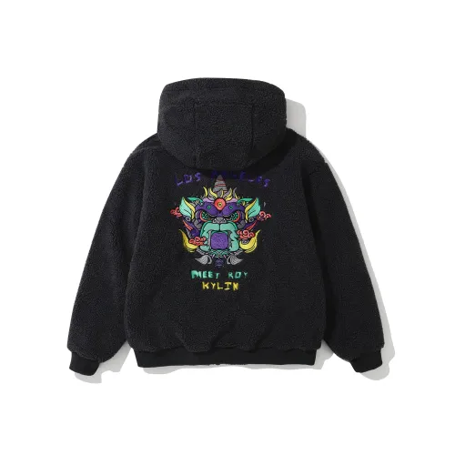 MEET ROY Черный Унисекс Бархатные куртки