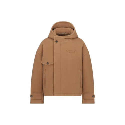 DIOR FW24 Куртки и Пальто Мужской Коричневый