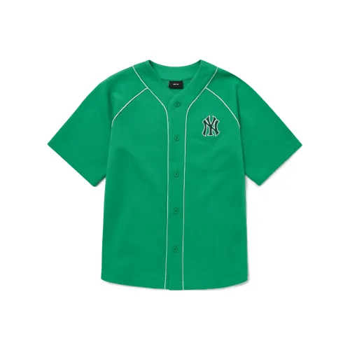 MLB New York Yankees Бейсбольная куртка Унисекс Зеленая