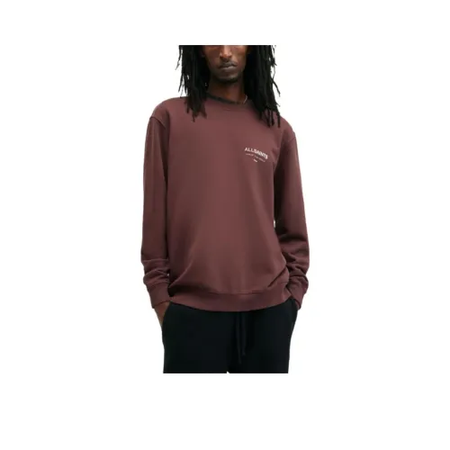 ALLSAINTS Red Men's Sweatshirts ALLSAINTS Красный Мужские Толстовки