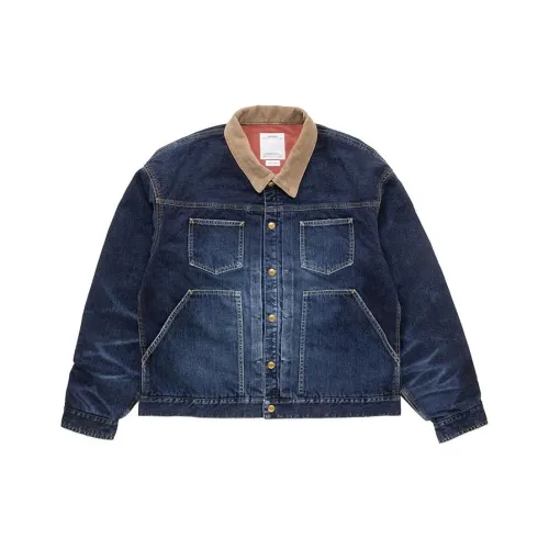 Visvim Мужские синие куртки