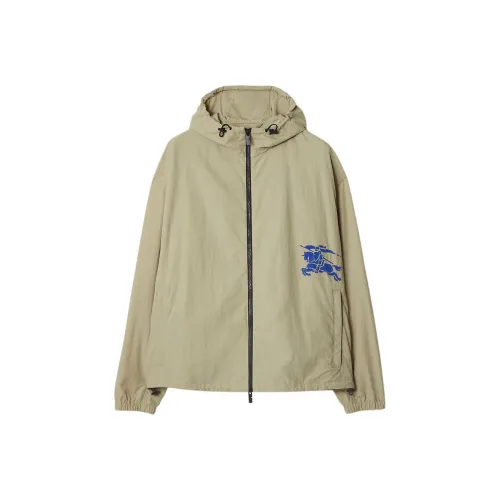 Burberry SS24 Куртки и Пальто Мужской Айвори Белый