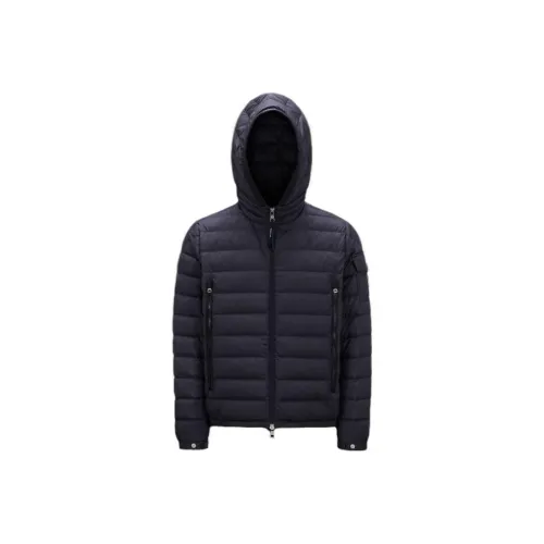 MONCLER Galion Темно-синий Синий Мужской Пух Мужские Пуховики