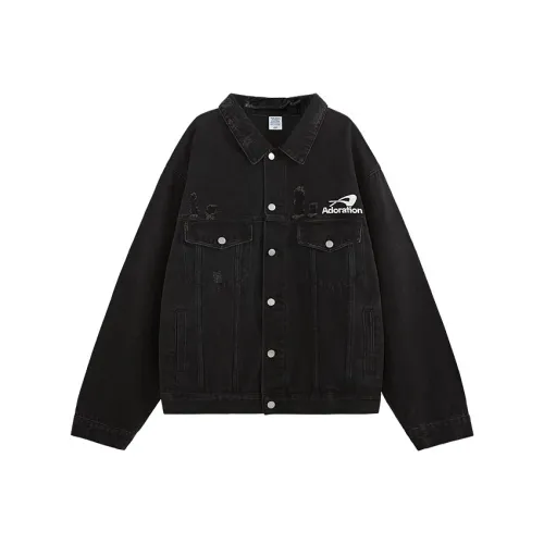 M MAICCO Denim Jacket Men's Black