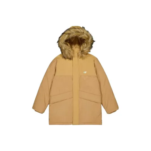 New Balance совместный бренд Пуховик Унисекс Коричневый