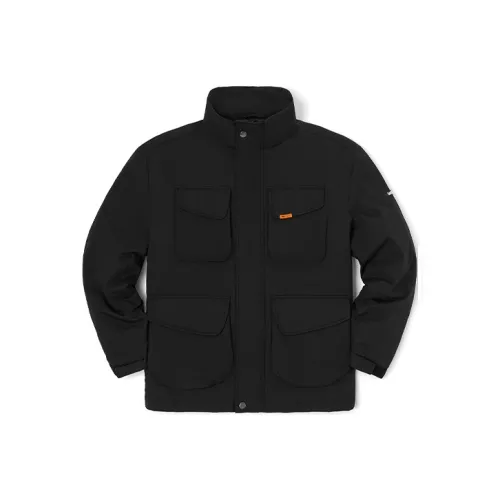 Lee совместный бренд Xline Черный мужской хлопковый пуховик