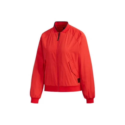 adidas CNY Collection Вельвет Feel Куртка Женская Красная