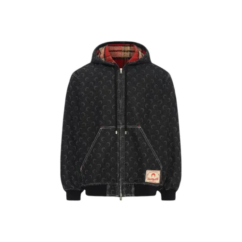 Marine Serre FW24 Denim Jacket Men's Black