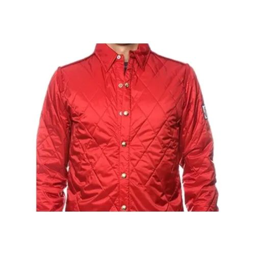 Moncler Красный Мужской Пуховик