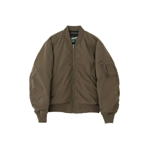 NANGA Schott Collaboration Хаки Мужские Пуховики