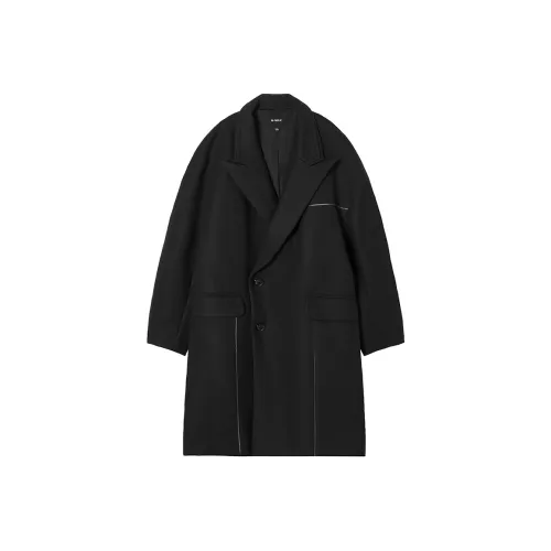 N Max Черное Унисекс Пальто