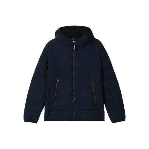 Calvin Klein Хлопковый пуховик Мужской Синий