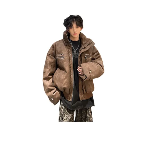 Double Dealer Хлопковый пуховик Унисекс