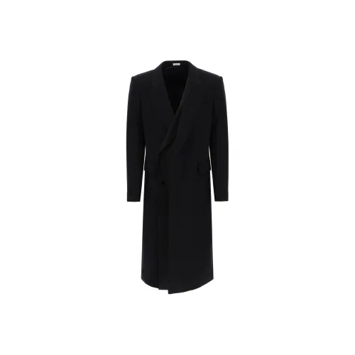 Alexander McQueen Черное Мужское Пальто