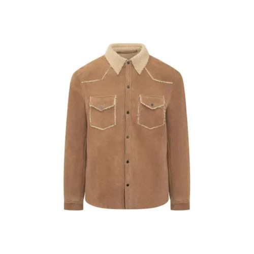 SALVATORE SANTORO Куртки и Пальто Мужской Коричневый