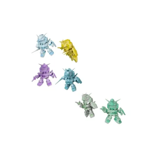 Фигурка BANDAI Chinese Zodiac Gundam SD особенный EDITION призовая слепая коробка одиночная коробка целая коробка 6 шт