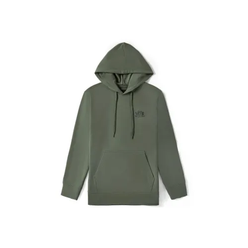VANS Пуловер с капюшоном худи унисекс зеленый