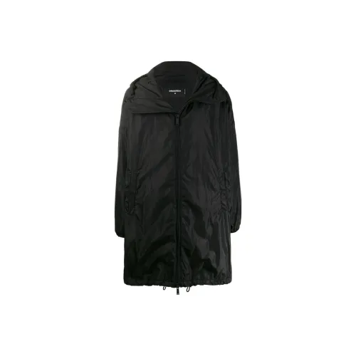 DSQUARED 2 Черное Мужское Пальто