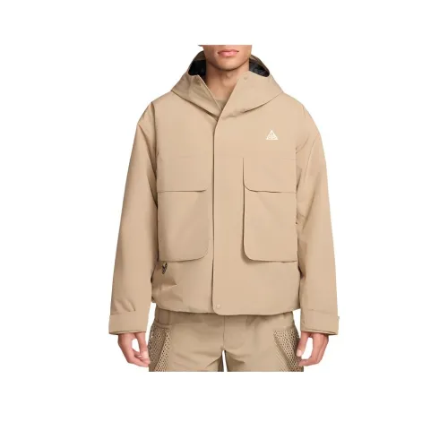 nike ACG PrimaLoft 'Черепа PEAK' Куртки Пальто Мужской Хаки