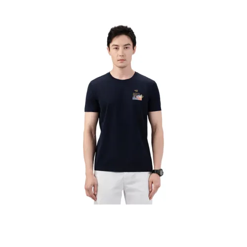 GOOD LUCK GLADIUS Рубашка Мужская Темно-синяя