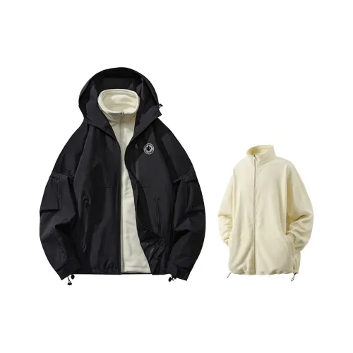 FAX FOR FMACM Куртки Пальто Унисекс Черный