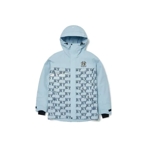 MLB Светло-синий Унисекс Объемные куртки (пуфы)