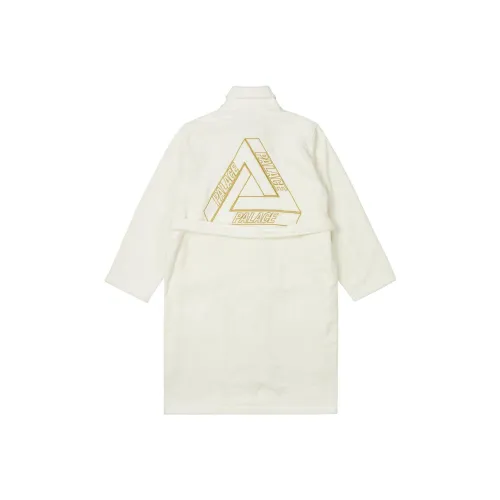 PALACE ULTIMO Series FW23 Velvet feel Coat Unisex White