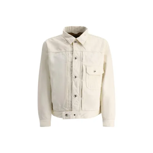 Engineered Garments Collaboration Белые Мужские Куртки