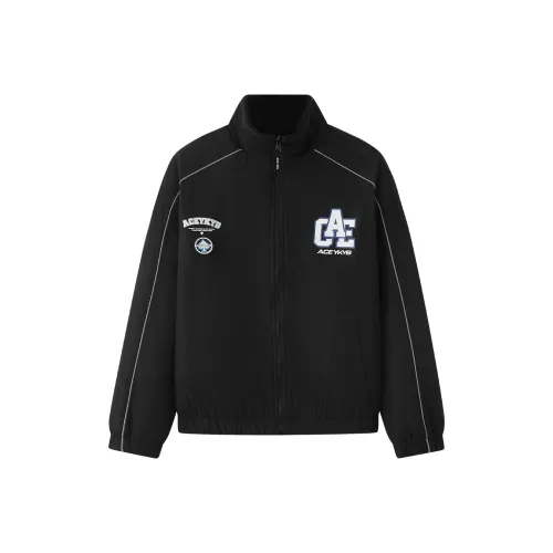 YK&YB Черный Унисекс Бархатные Куртки