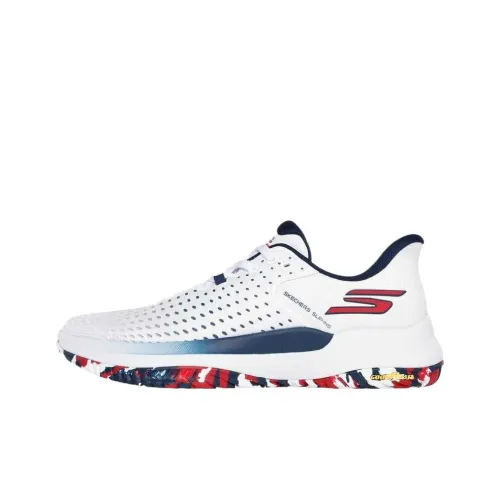Skechers Viper Court Low Топ Кроссовки для тренировок Мужской Белый