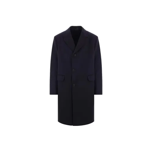 PRADA SS24 Пальто Мужское Морской Синий